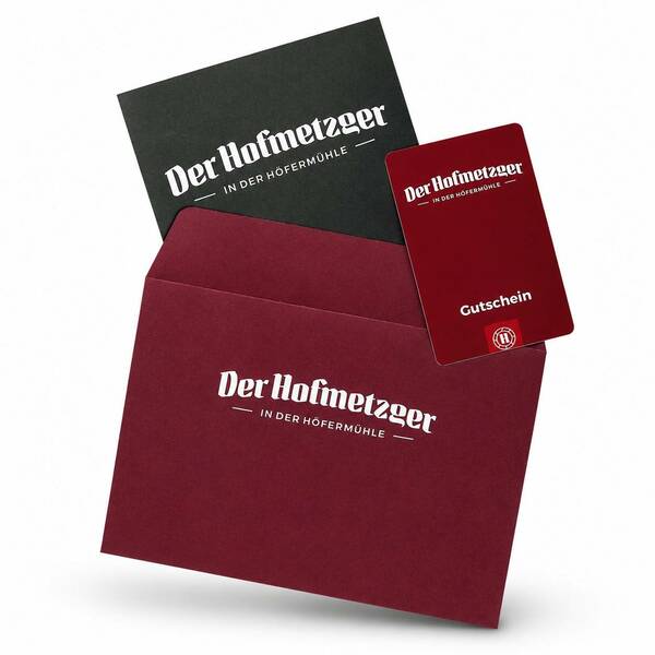 Gutschein per Post für Hofladen
